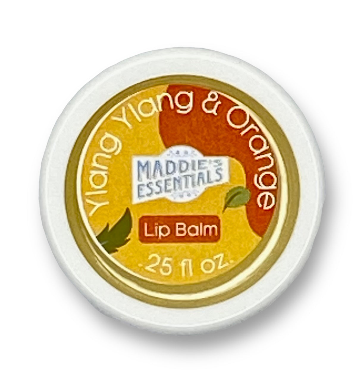 Organic Lip Balm - Orange and Ylang-Ylang