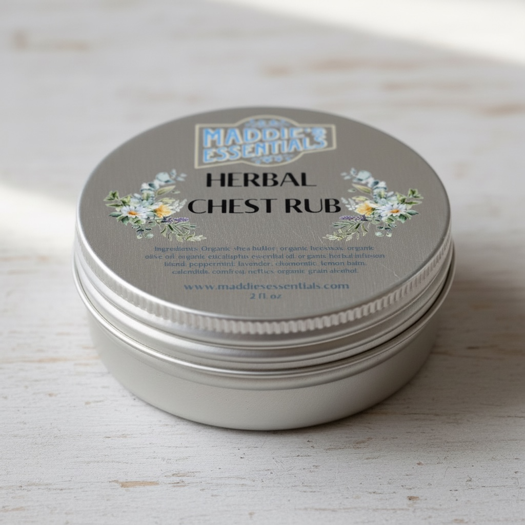 Organic Herbal Chest Rub