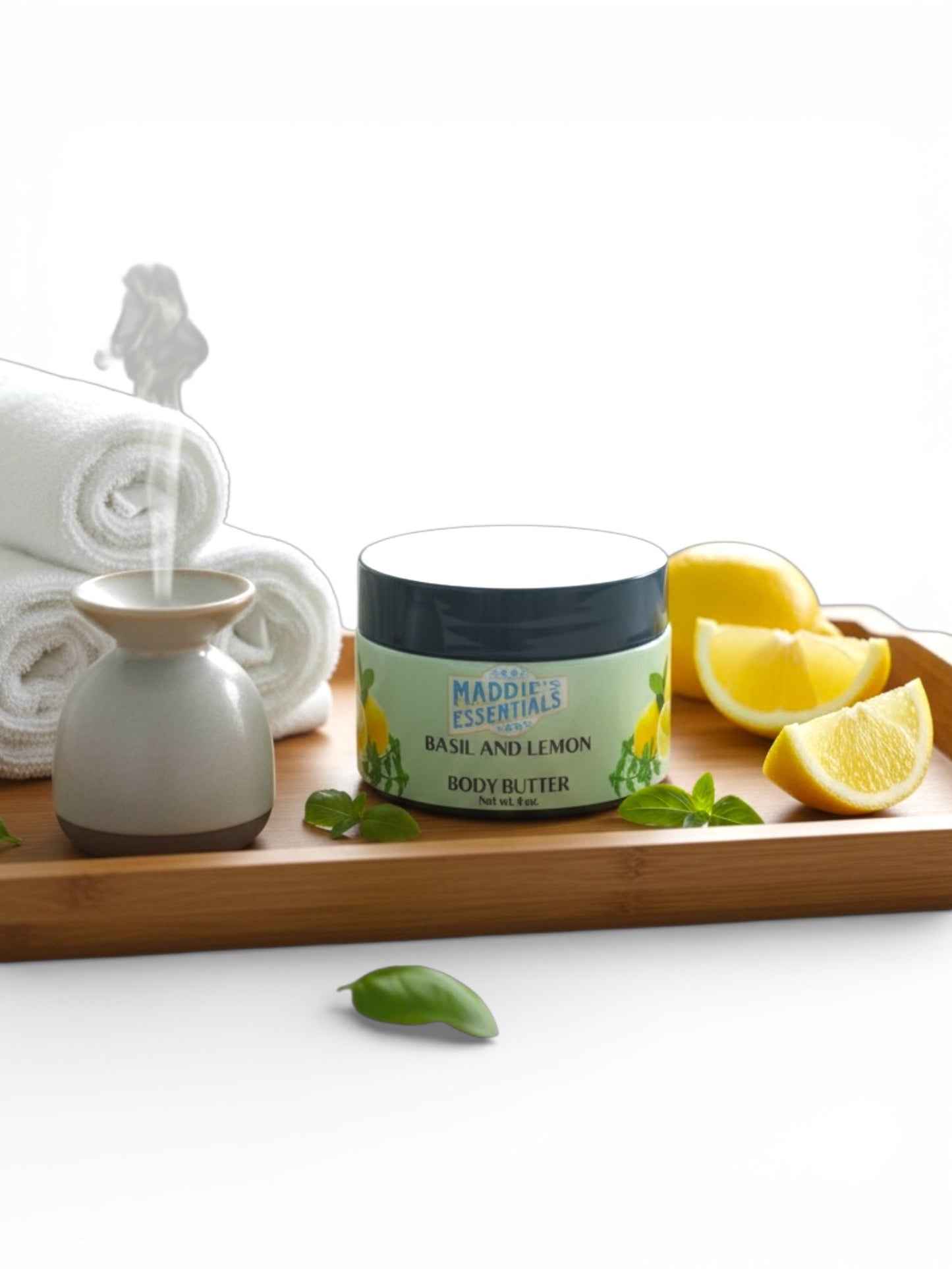 Organic Body Butter - Basil & Lemon