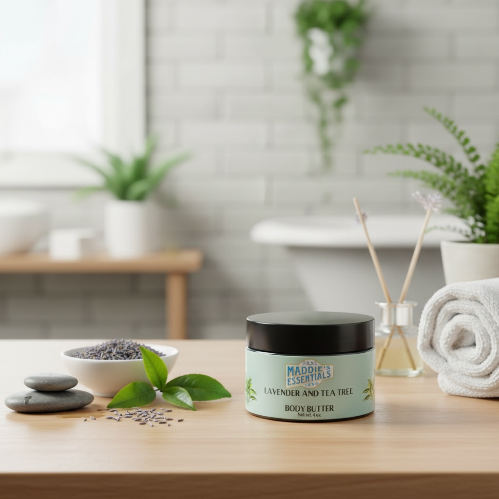 Organic Body Butter - Tea Tree & Lavender