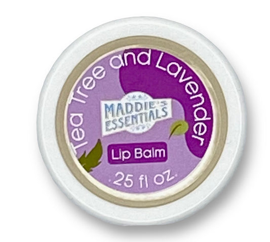 Organic Lip Balm - Tea Tree and Lavender